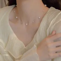 Elegant Bow Knot Imitation Pearl Alloy Plating Women's Necklace sku image 22