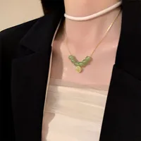 Elegant Bow Knot Imitation Pearl Alloy Plating Women's Necklace sku image 2