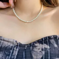 Elegant Bow Knot Imitation Pearl Alloy Plating Women's Necklace sku image 36