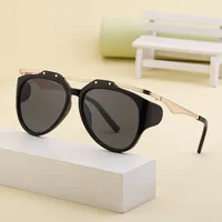 Streetwear Geometric Pc Special-Shaped Mirror Full Frame Glasses main image 3