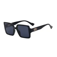 Streetwear Geometric Pc Square Full Frame Glasses main image 4