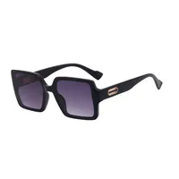 Streetwear Geometric Pc Square Full Frame Glasses main image 5