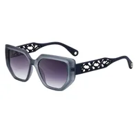 Vacation Simple Style Solid Color Pc Cat Eye Full Frame Glasses sku image 5