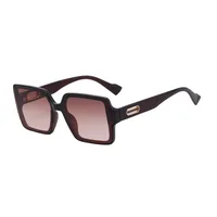 Streetwear Geometric Pc Square Full Frame Glasses sku image 3