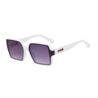 Streetwear Geometric Pc Square Full Frame Glasses sku image 6