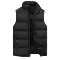 New Men's Cotton-Padded Coat Vest Men's Casual Warm-Keeping Cotton Clothing Cotton Vest Sleeveless Vest main image 3