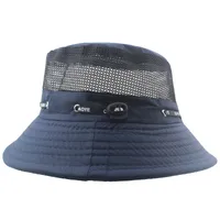 Men's Simple Style Solid Color Flat Eaves Bucket Hat main image 5