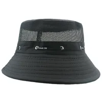 Men's Simple Style Solid Color Flat Eaves Bucket Hat sku image 1