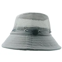 Men's Simple Style Solid Color Flat Eaves Bucket Hat sku image 2