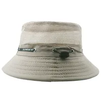 Men's Simple Style Solid Color Flat Eaves Bucket Hat sku image 4