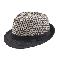 Unisex Retro Color Block Hollow Out Crimping Bucket Hat sku image 2