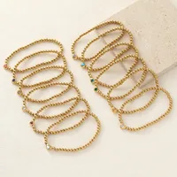Elegant Simple Style Heart Shape 304 Stainless Steel Women's Bracelets main image 5