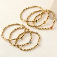 Elegant Simple Style Heart Shape 304 Stainless Steel Women's Bracelets main image 1