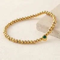 Elegant Simple Style Heart Shape 304 Stainless Steel Women's Bracelets main image 4