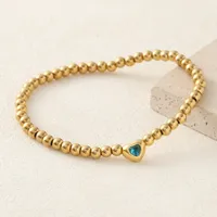 Elegant Simple Style Heart Shape 304 Stainless Steel Women's Bracelets sku image 7