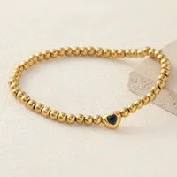 Elegant Simple Style Heart Shape 304 Stainless Steel Women's Bracelets sku image 8