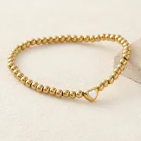 Elegant Simple Style Heart Shape 304 Stainless Steel Women's Bracelets sku image 11