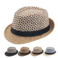 Unisex Retro Color Block Hollow Out Crimping Bucket Hat main image 1