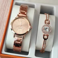 Modern Style Heart Shape Butterfly Buckle Quartz sku image 36