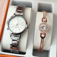 Modern Style Heart Shape Butterfly Buckle Quartz sku image 37