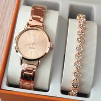 Modern Style Heart Shape Butterfly Buckle Quartz sku image 39
