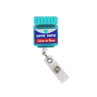 1 Piece Cartoon School Arylic Cute Name Tag Buckle sku image 3