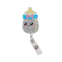 1 Piece Cartoon School Arylic Cute Name Tag Buckle sku image 5