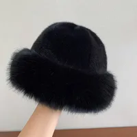 Women's Basic Simple Style Solid Color Eaveless Bucket Hat sku image 2