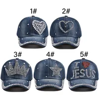 Children Unisex Hip-Hop Streetwear Letter Heart Shape Crown Baseball Cap main image 1