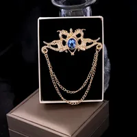 Hip-Hop Streetwear Geometric Animal Crown Alloy Tassel Unisex Brooches sku image 17