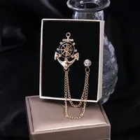 Hip-Hop Streetwear Geometric Animal Crown Alloy Tassel Unisex Brooches sku image 9