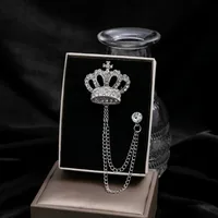 Hip-Hop Streetwear Geometric Animal Crown Alloy Tassel Unisex Brooches sku image 29