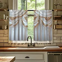 Pastoral Animal Sunflower Polyester Curtain main image 4