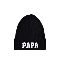 Unisex Simple Style Letter Leopard Eaveless Beanie Hat sku image 1