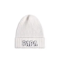 Unisex Simple Style Letter Leopard Eaveless Beanie Hat sku image 2