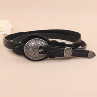 Retro Ethnic Style Solid Color Pu Leather Alloy Men's main image 2