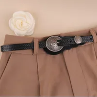 Retro Ethnic Style Solid Color Pu Leather Alloy Men's main image 3