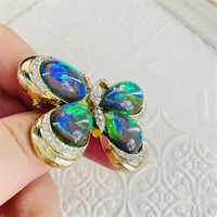 Basic Insect Alloy Inlay Zircon Women's Brooches main image 3