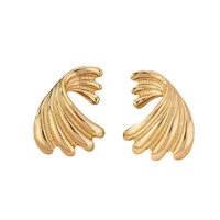 1 Pair Exaggerated Streetwear Flower Plating Arylic Ear Studs main image 6