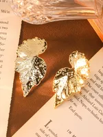 1 Pair Exaggerated Streetwear Flower Plating Arylic Ear Studs sku image 6