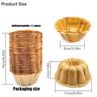 Simple Style Pumpkin Food Oil Paper Bakeware main image 2