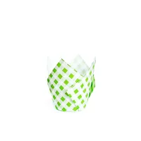 Simple Style Plaid Paper Anti-oil Paper Cake Cups sku image 1