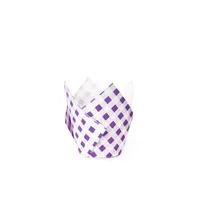 Simple Style Plaid Paper Anti-oil Paper Cake Cups sku image 4