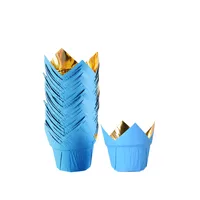 Simple Style Solid Color Single-Sided Aluminum Composite Paper Cake Cups sku image 4