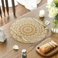 Simple Style Printing Linen main image 1