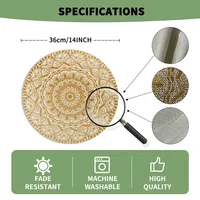 Simple Style Printing Linen main image 3