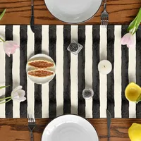 Cute Sweet Rabbit Stripe Polyester Tablecloths main image 3