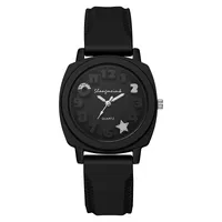 Simple Style Classic Style Solid Color Buckle Quartz sku image 5