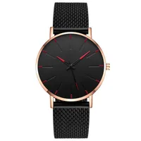 Business Solid Color Buckle Quartz sku image 9