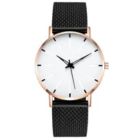 Business Solid Color Buckle Quartz sku image 11